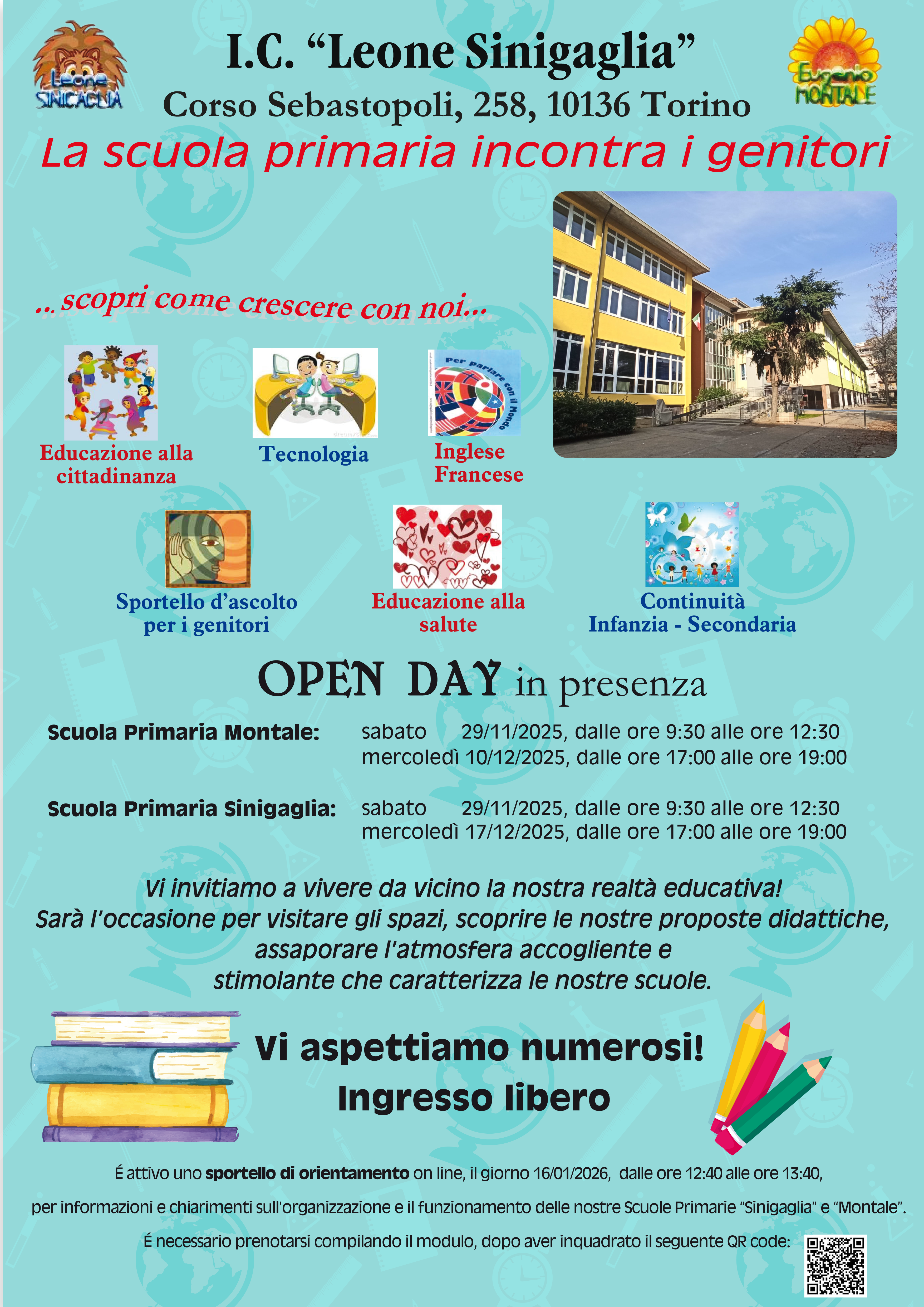 Locandina open day